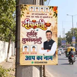 Diwali Banner Design CDR File Download, Diwali Flex Design